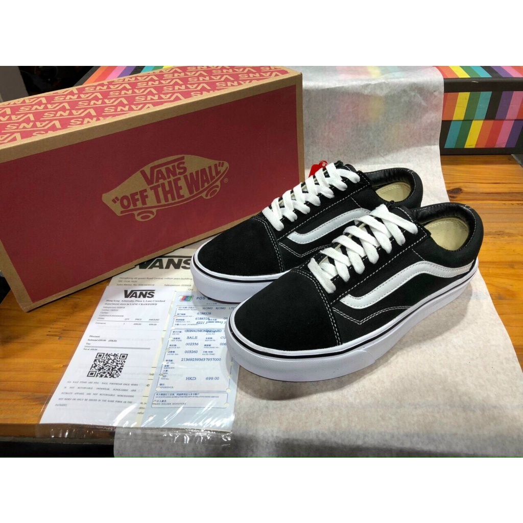 Giay Vans nam nữ old skool 2021 đen Full Box Bill