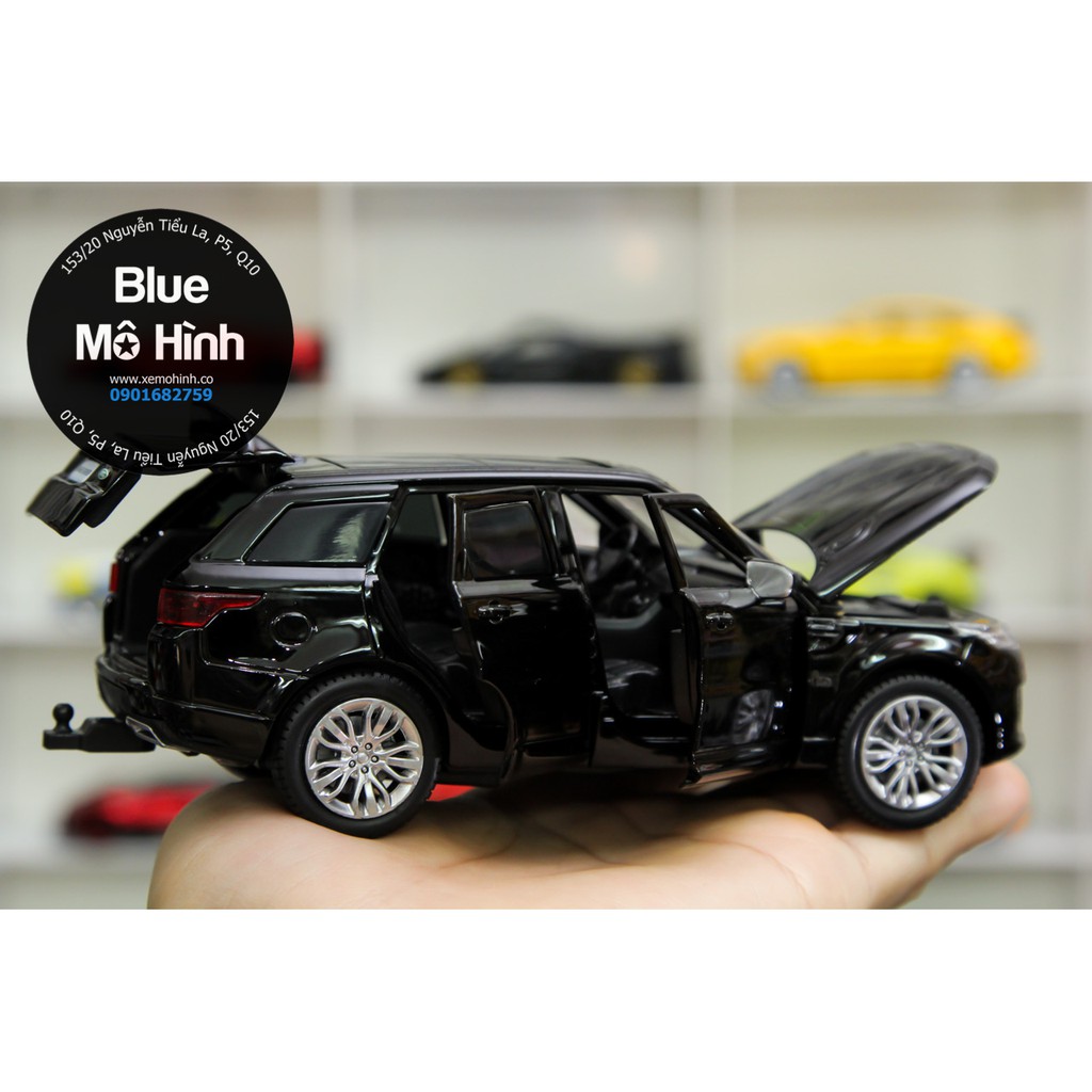 Blue mô hình | Xe mô hình Range Rover Sport SUV mở hết cửa 1:32