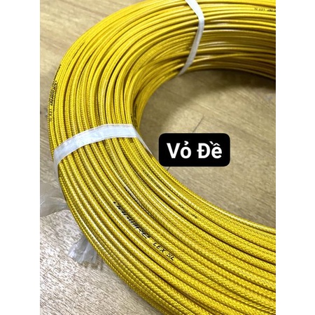 Vỏ Dây Đê 4MM, Thắng 5MM Jagwire  Màu Tím ,Vàng, Vàng Nhạt Cho Xe Đạp