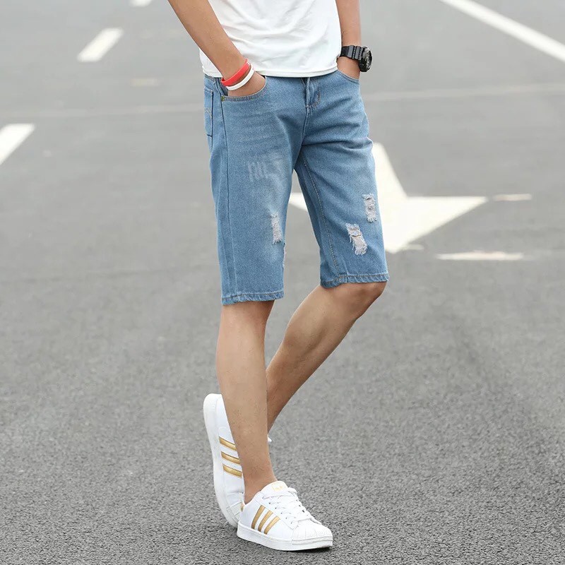 Quần Ngố Bò Nam Vải Xước Cao Cấp BN11 | BigBuy360 - bigbuy360.vn