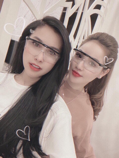 Kính chống giọt bắn phòng dịch FACE SHIELD  kín mặt , tấm che chắn giọt bắn bảo hộ trẻ em , người lớn trong suốt . | BigBuy360 - bigbuy360.vn