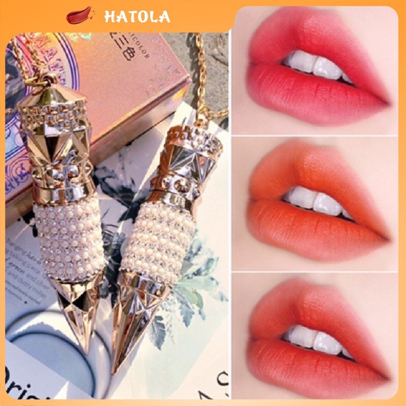 Son 3 màu kim cương AGAG, son lì dưỡng ẩm, lâu trôi