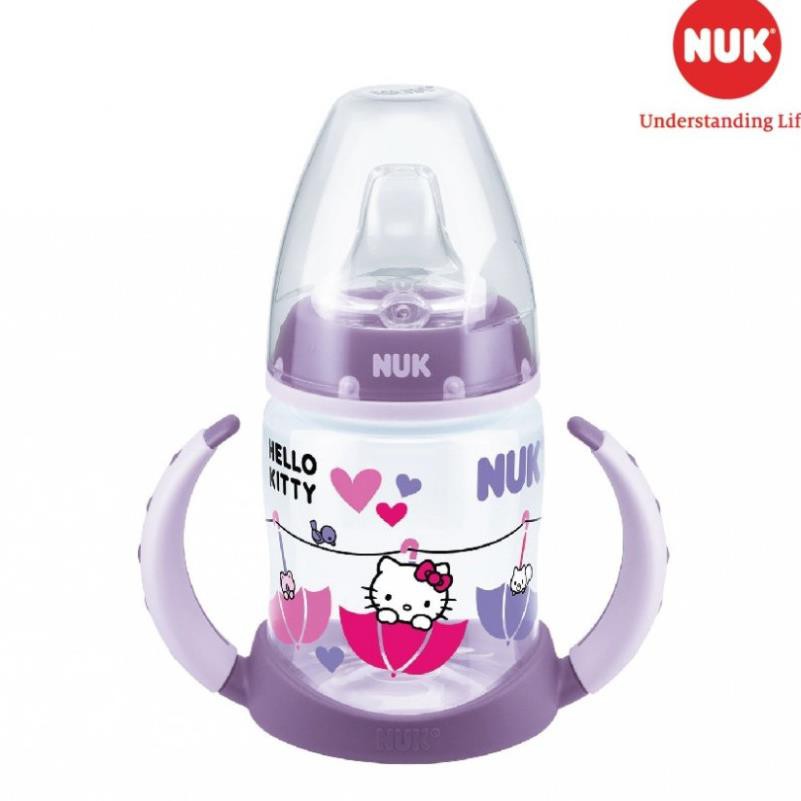 Bình tập uống NUK PP Hello Kitty 150ml