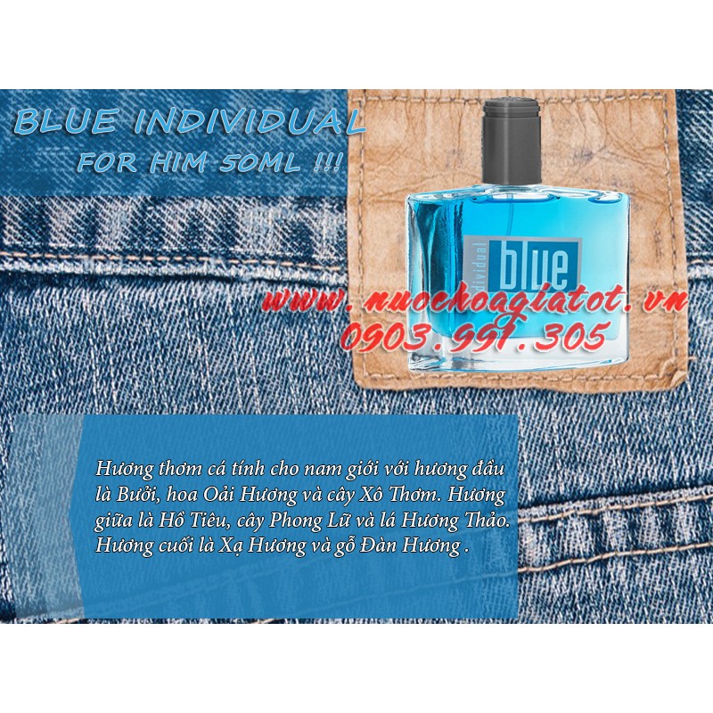 Nước hoa Nam Blue Avon For Him hương thơm mạnh mẽ nam tính