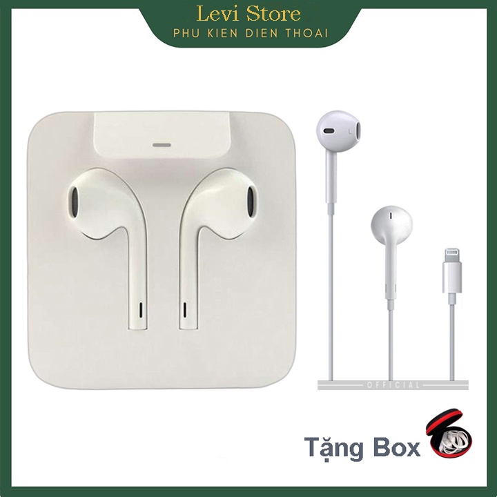 Tai nghe IP 7 plus 8/X/Xs/11/12 Pro Max zin, chuẩn bass bảo hành 12 tháng