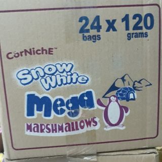 Kẹo Marshmallows trắng hồng 120g