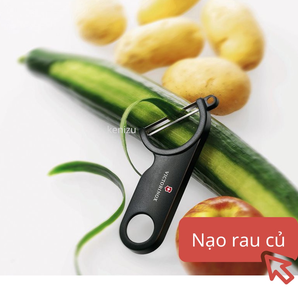 Nạo rau củ VICTORINOX lưỡi chéo - Dụng cụ bào gọt vỏ rau củ quả thép không gỉ