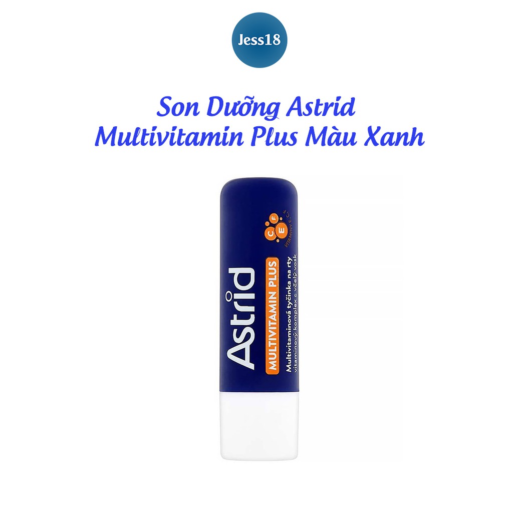 Son dưỡng Astrid từ mỡ hươu hàm lượng vitamin E cao dưỡng ẩm, hồng hào, căng min môi, không khô nẻ môi - Jess18 Săn Sale | BigBuy360 - bigbuy360.vn