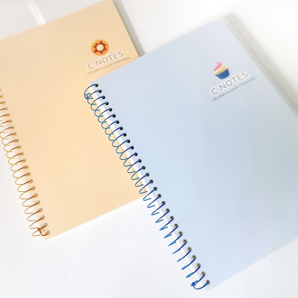 Sổ Cornell C-Notes Ghi bài Klong 120 / 200 trang Có Layout sẵn| Samy Study Stationery