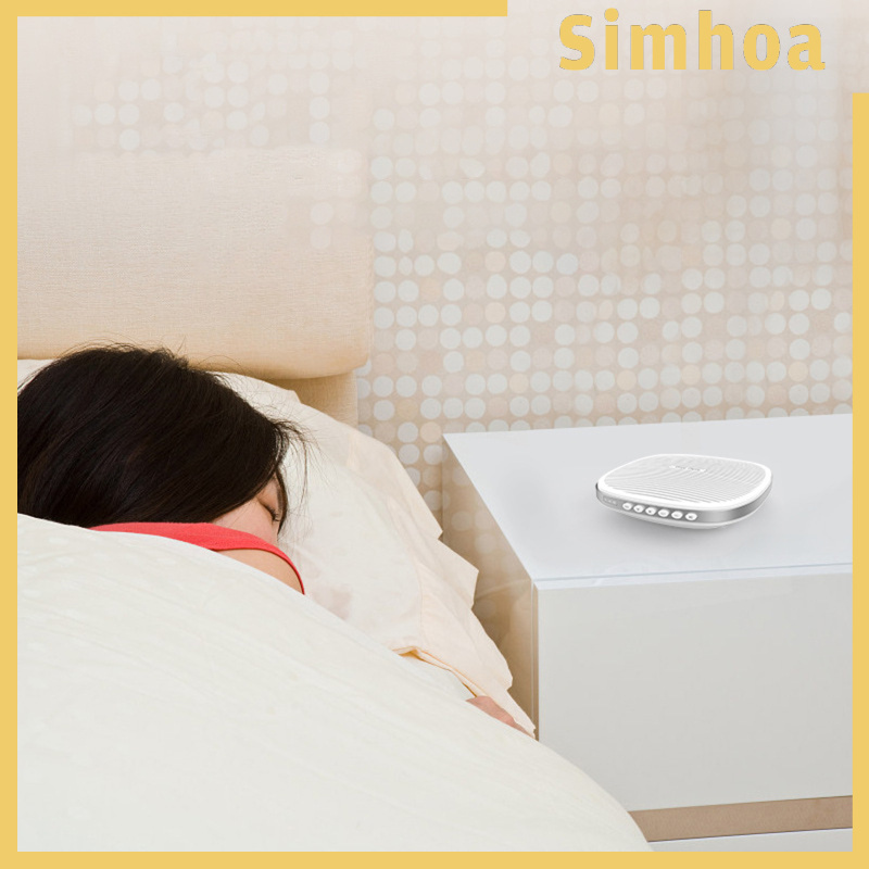 [SIMHOA]White Noise Sound Machine Spa Easy Sleep Baby Relax Therapy for Kids