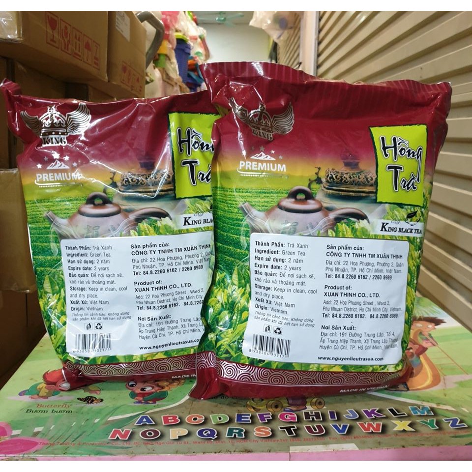 Hồng trà đặc biệt (Premium) King Black Tea Xuân Thịnh 1kg