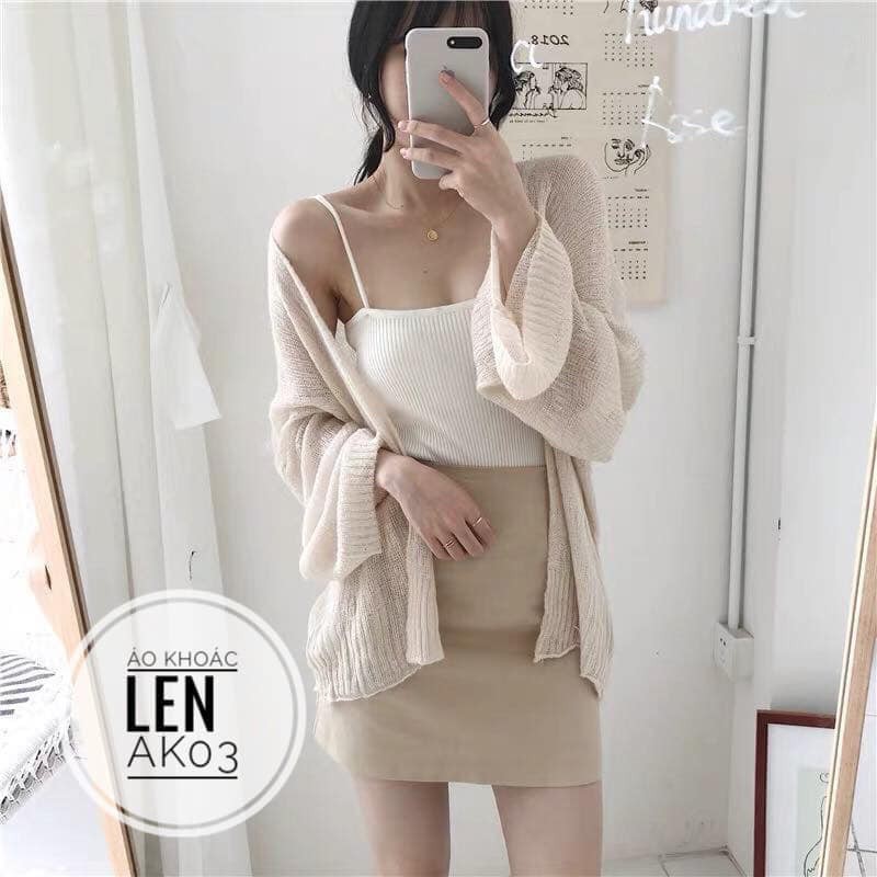 BIGSIZE  Áo khoác len AK03