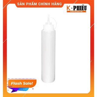 Sauce squeeze bottle – Bình xịt sốt socola caramen 360 ml có vạch chia KP-IM048