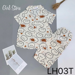 Bộ pyjama cộc lửng mango cao cấp