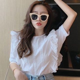 Áo kiểu nữ phong cách Hàn Quốc tiểu thư xinh xắn