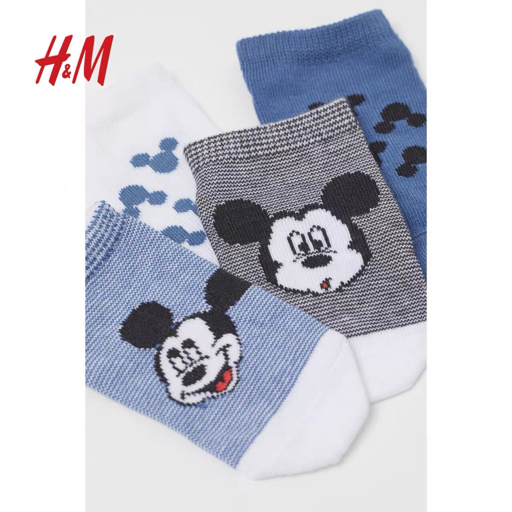 Set 5 đôi tất mickey auth (mỏng vừa)