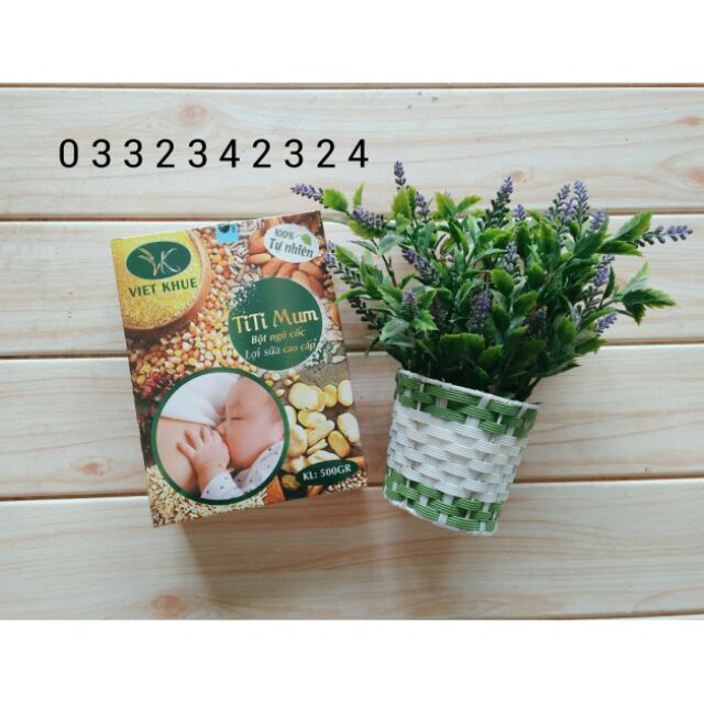 Ngũ cốc lợi sữa cao cấp Titimum