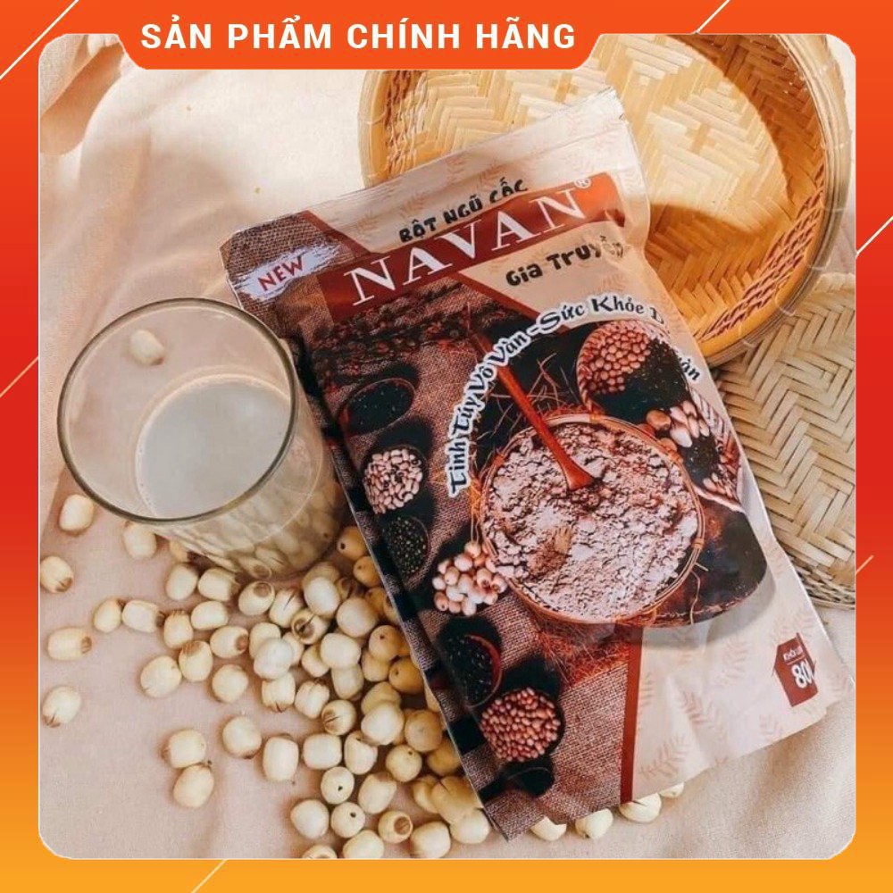 Ngũ cốc navan đủ loại hạt 800gr