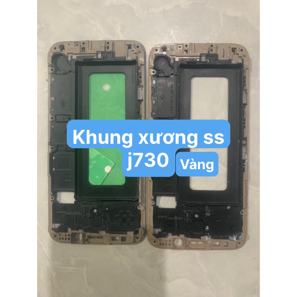 Bộ vỏ Sam sung J730 / J7 pro - (gồm lưng, sườn và phím bấm)