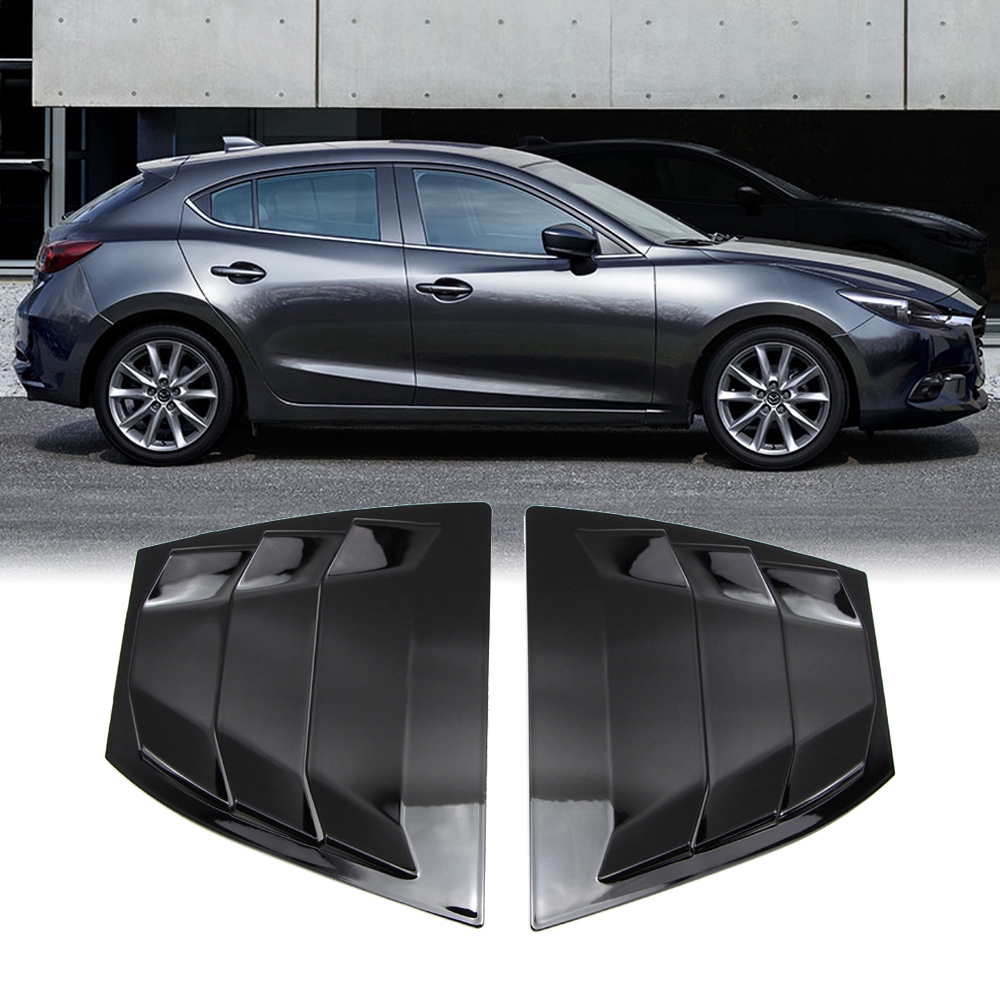 Cửa thông hơi màu đen bóng cho xe Mazda 3 Axela 2014-2018
