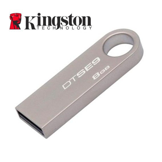 USB Kingston DTSE9 8Gb Vỏ Thép đủ dung lượng