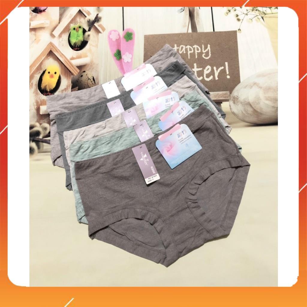 Quần lót nữ cạp cao chất cotton đũi cao cấp kháng khuẩn chống tụt nâng mông. Mã Q2053
