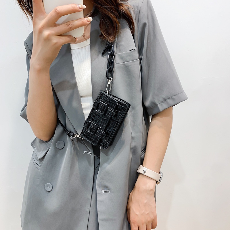 Túi Đeo JASMIN NOIR Chéo Bằng Da PU Thời Trang Dành Cho Nữ