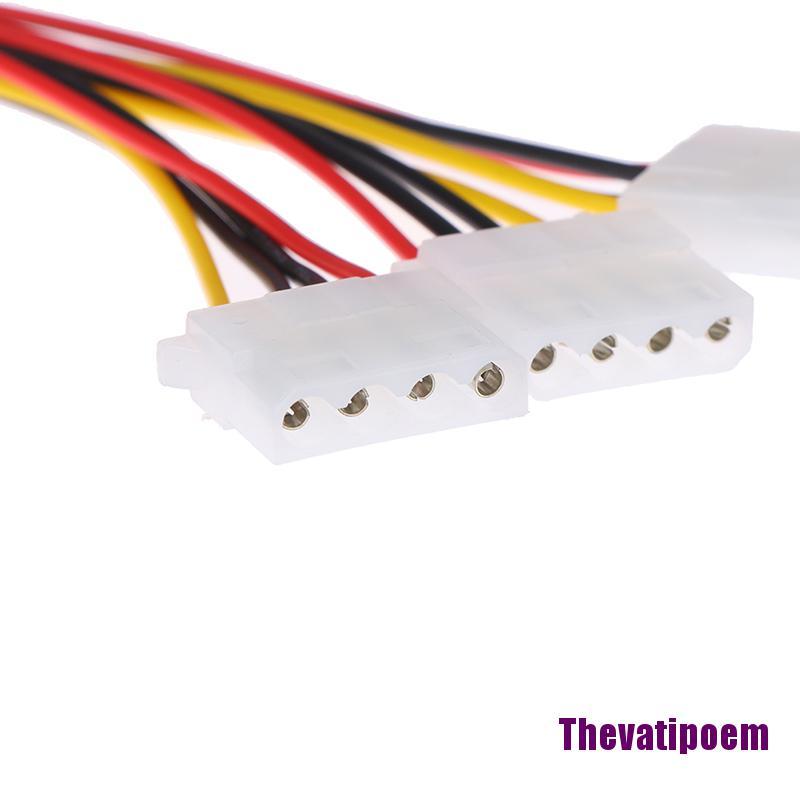 (Hàng Mới Về) Bộ Chia Nguồn 4 Pin Ide 1-to-3 Molex Ide