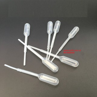 Ống hút nhỏ giọt - Pipet pasteur 0.5ml, túi 500 cái