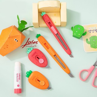 Dao Rọc Giấy Cà Rốt/Dâu Tây SIêu Dễ Thương