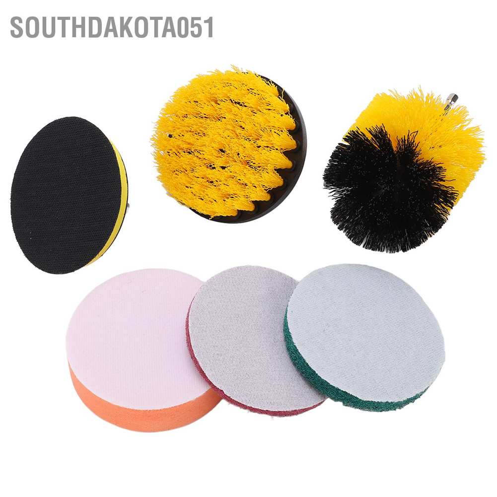 Đầu cọ gắn máy khoan vệ sinh xe hơi tiện lợi