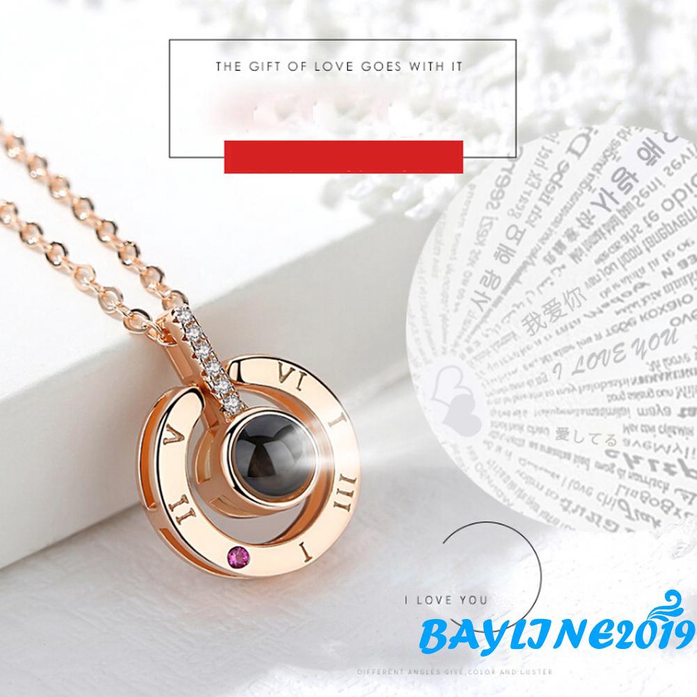 vòng cổ Mặt Chữ I Love You May-Sublom - 100