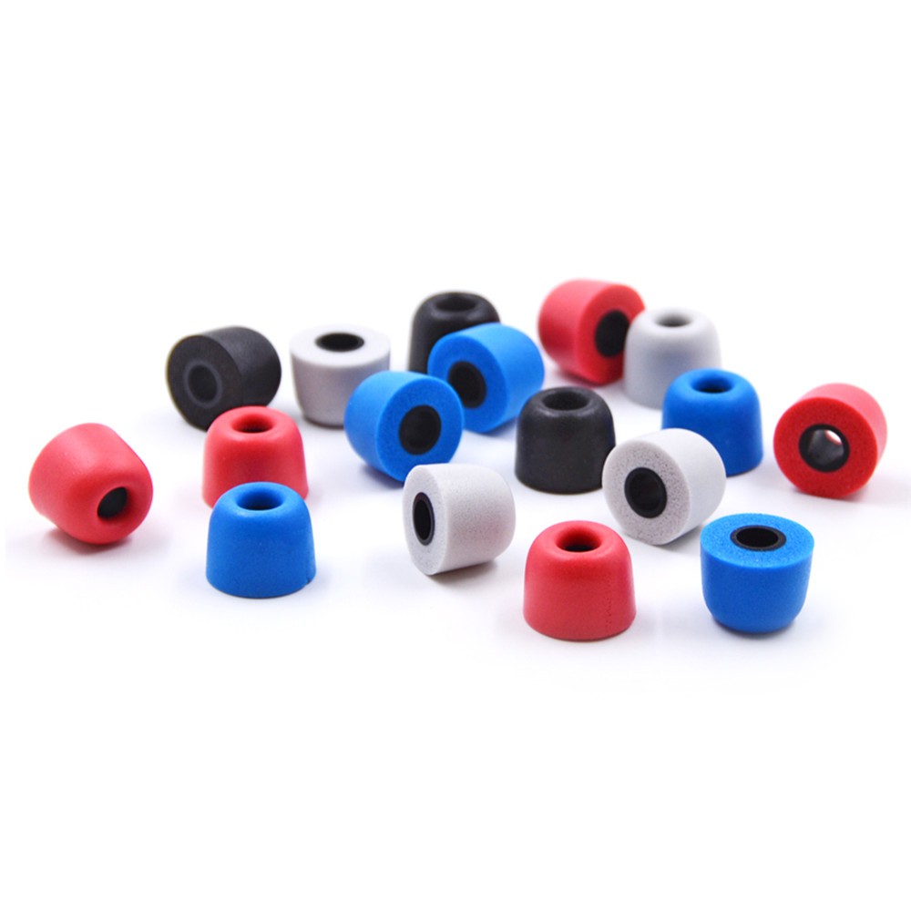 4Pairs(8pcs) 3mm/5mm T100/T400 NICEHCK Noise Isolating Memory Foam Ear Tips Ear Foam Eartips For In Ear Earphone Earbud Headset