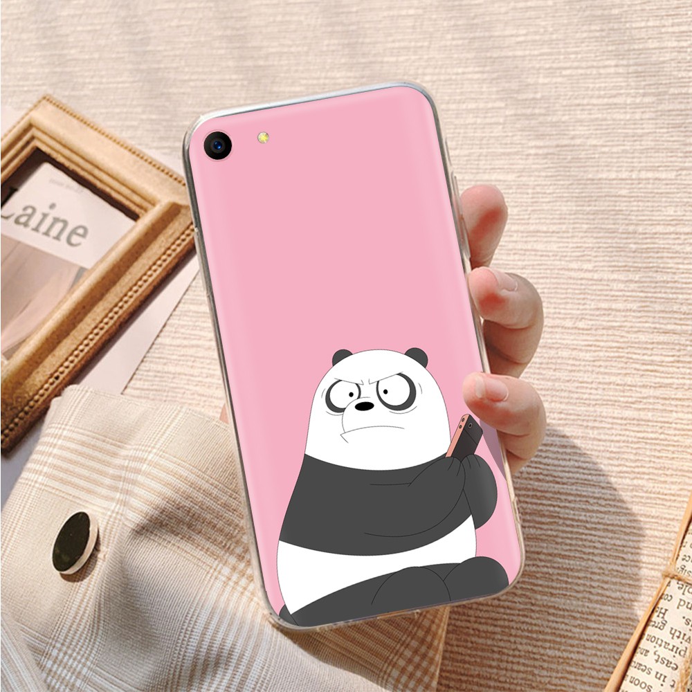 Ốp Điện Thoại Mềm Trong Suốt Hình We Bare Bears Gt79 Cho Motorola Moto G4 G5 G5S G6 Play Plus