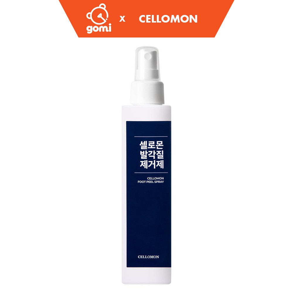 Xịt Tẩy Tế Bào Chết Bàn Chân Cellomon Foot Peel Spray 180ml GomiMall