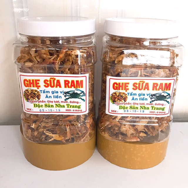 500gr Ghẹ sữa ram me Nha Trang hũ lớn y hình | BigBuy360 - bigbuy360.vn