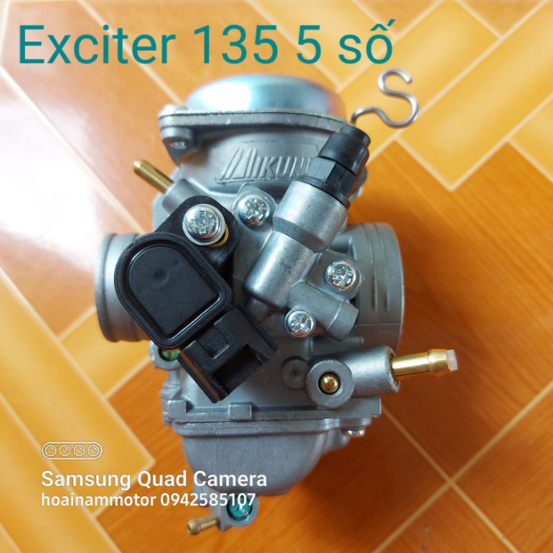 Bộ chế hòa khí xe Exciter 135 4 số - 5 số