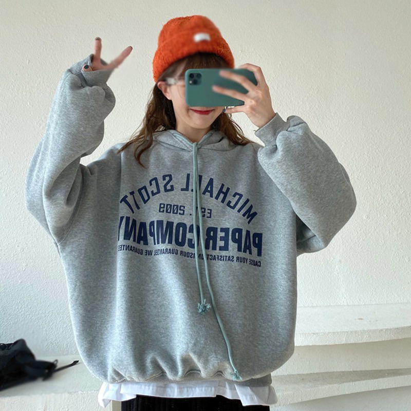 Áo hoodies có nón dài tay thời trang nữ