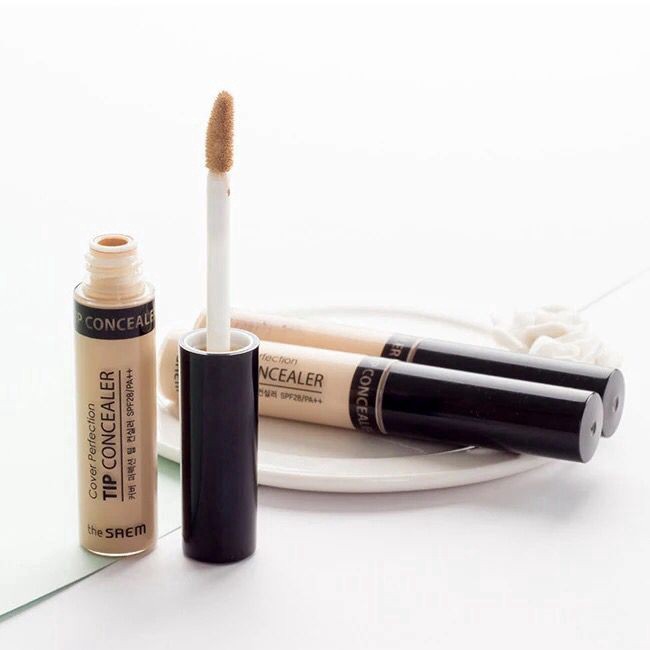 The Saem Concealer Face Blemish Concealer dành cho trang điểm của phụ nữ đích thực