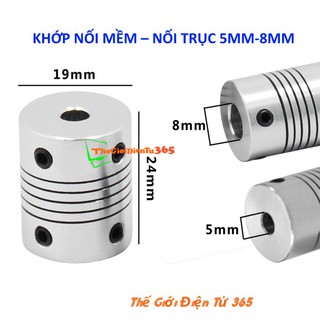 Khớp Nối Mềm 3-5, 3-8, 4-6, 5-5, 5-8, 5-10, 6-10, 8-10, 10-10