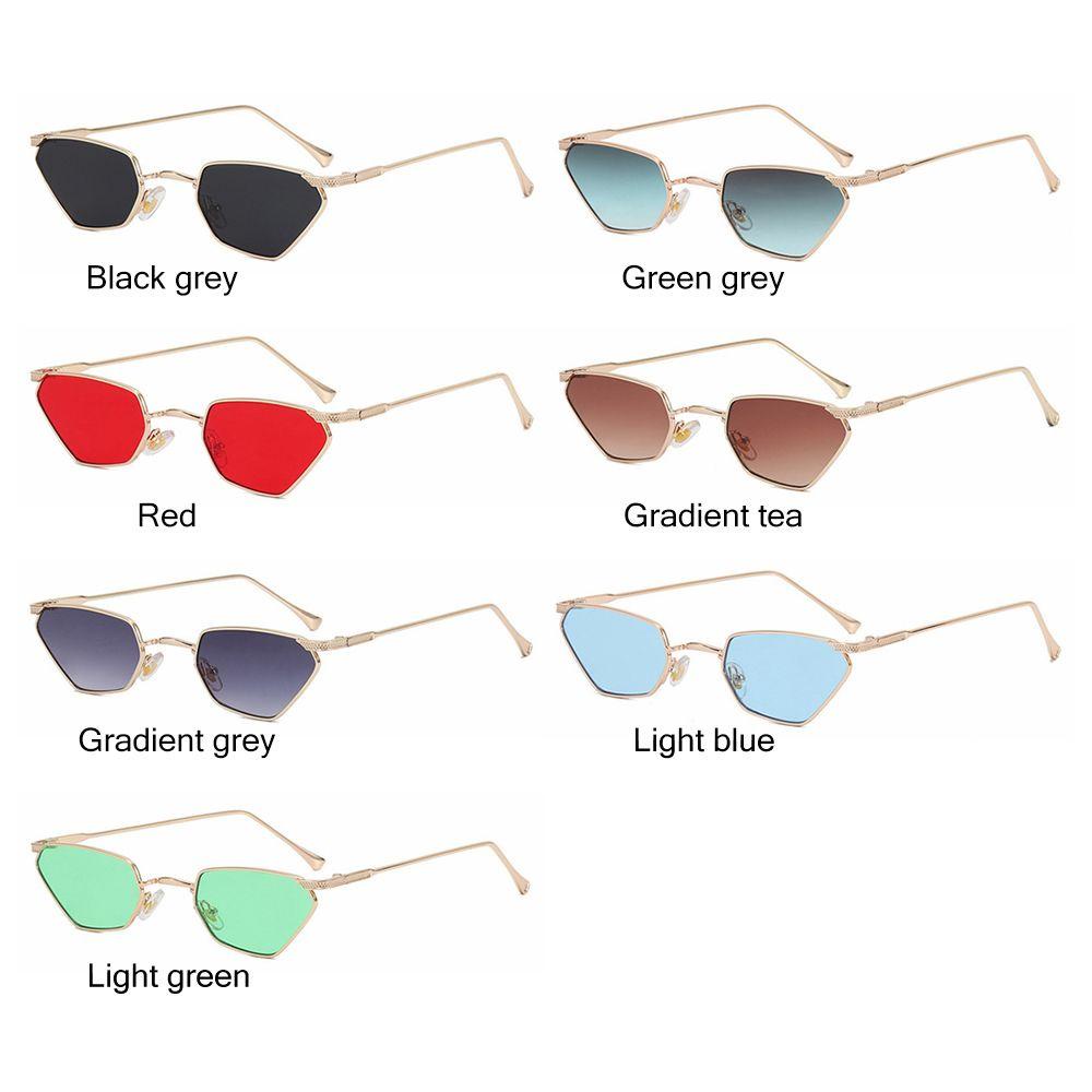 Kính Mát Mắt Mèo Gọng Kim Loại Chống Tia UV400