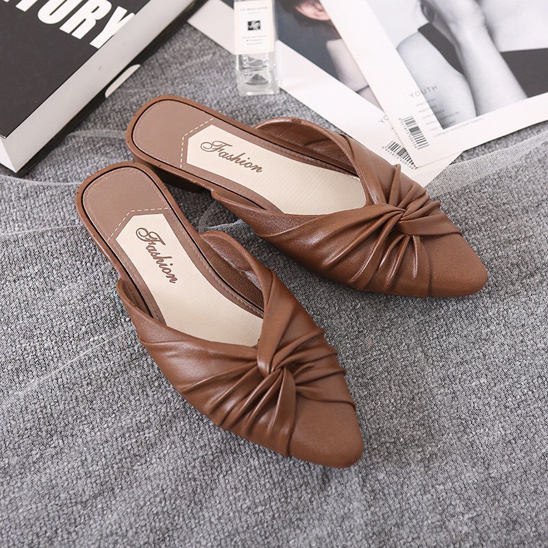 Giày nhựa cao su cao cấp bền đẹp đi nước thoải mái đế 2cm quai xoắn cực xinh hàng chuẩn loại 1 GN10