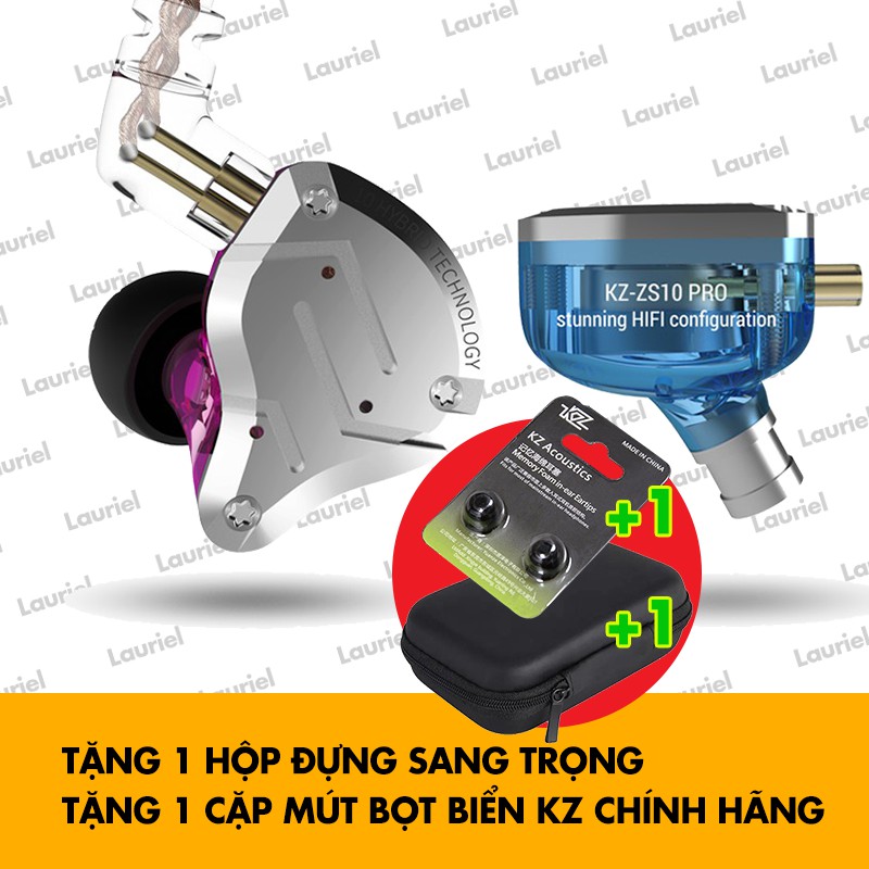 Tai nghe KZ ZS10/ZS10 Pro chính hãng - Có Mic - phiên bản màu mới