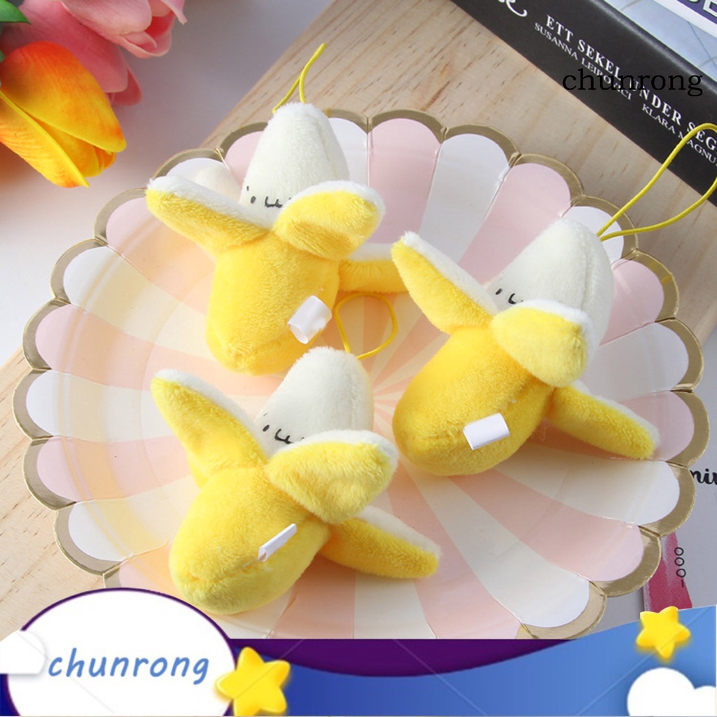 Cr Quả Chuối Nhồi Bông Mềm Mại Dễ Thương