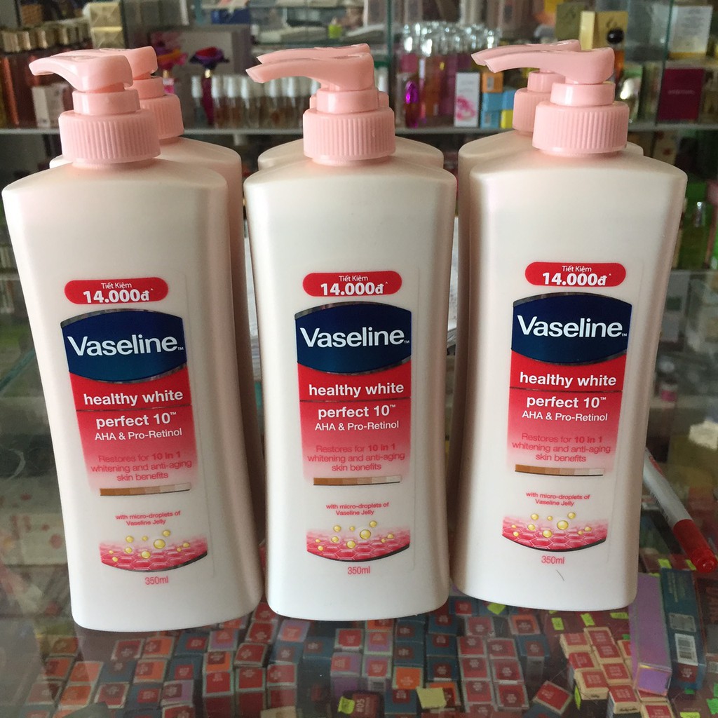 Sữa Dưỡng Thể Vaseline Perfect 10 Trong 1 350ML