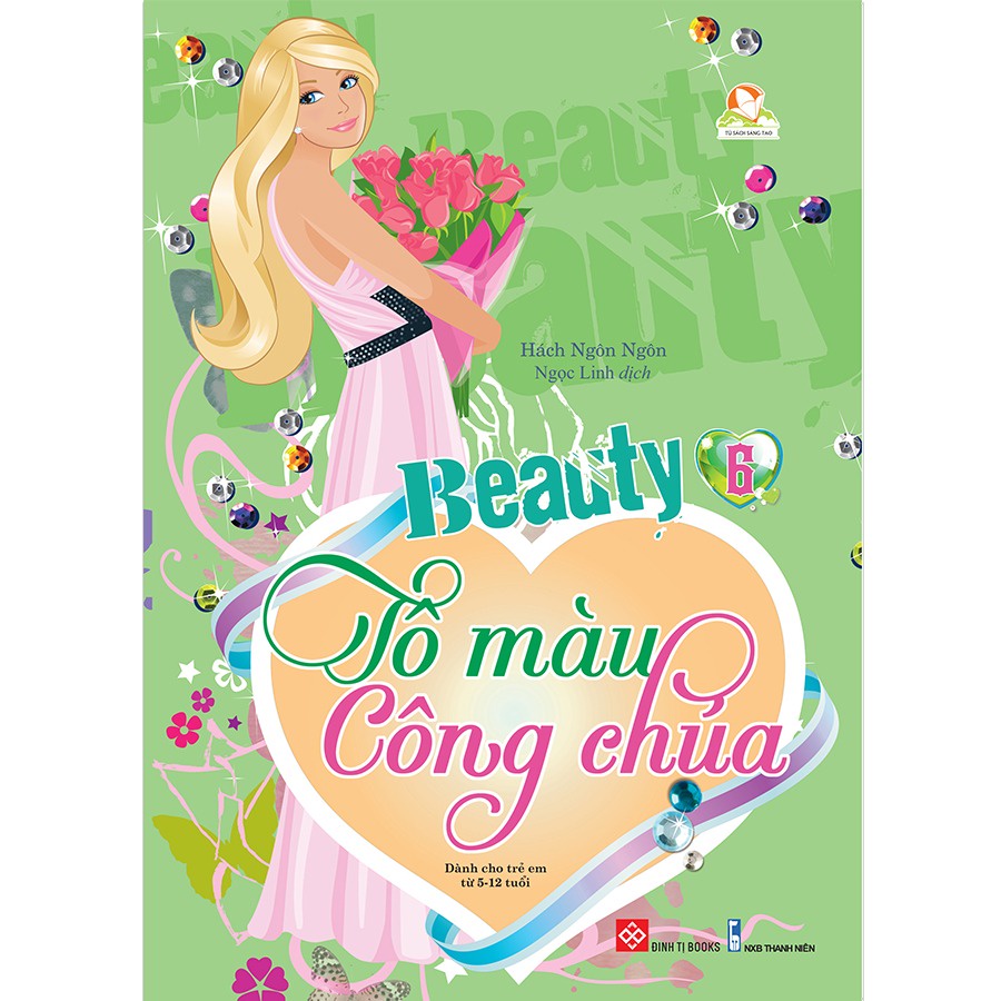 Sách - Beauty - tô màu công chúa