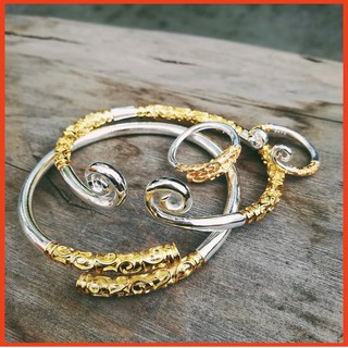 Lắc tay bạc Combo 1 Vòng Kim Cô- 1 Nhẫn kim cô WuKonG - Unisex