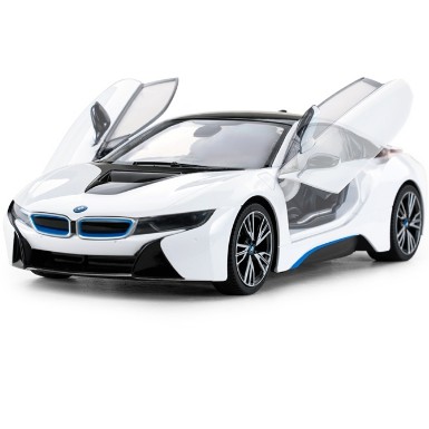 Mô hình xe ô tô đồ chơi BMW i8 tỷ lệ 1:14 Rastar phiên bản sóng 2.4Ghz