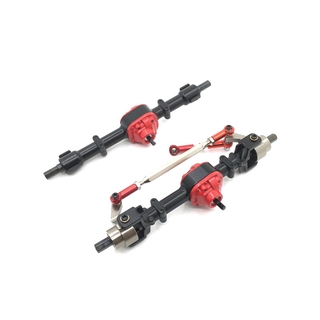 Nâng cấp Bộ trục cầu trước / sau bằng kim loại cho MN 1/12 D90 D91 99S FJ45 RC Xe tải RC Trang bị bộ phận nâng cấp
