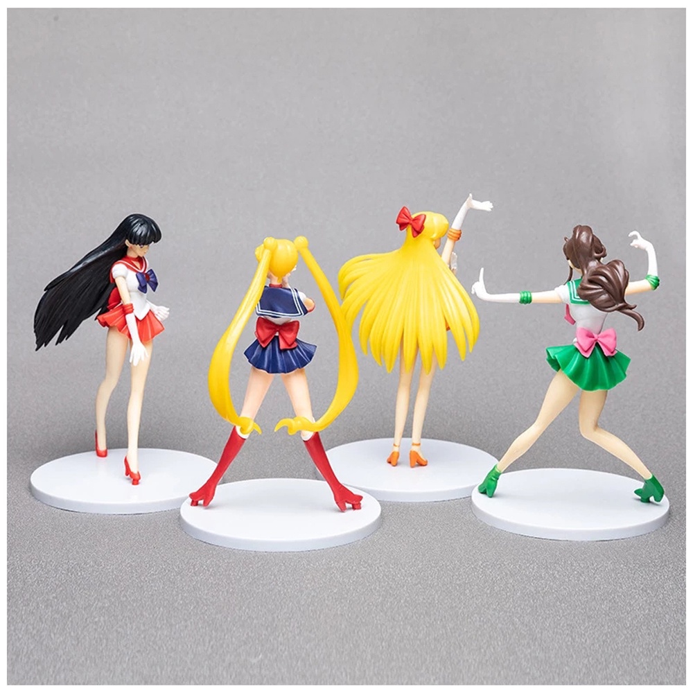 Set 5 mô hình thủy thủ mặt trăng dễ thương cho bé